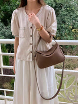 Leia Brown Sling Bag