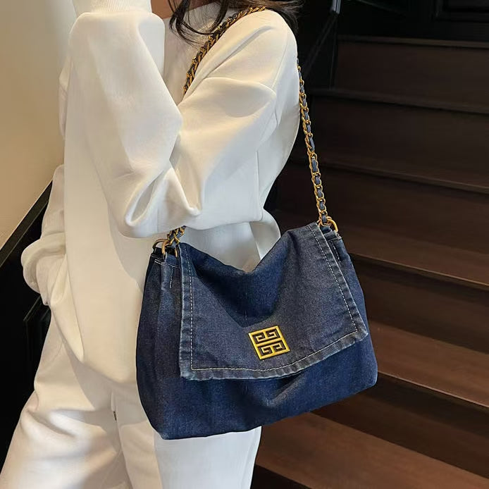 Savana Denim Denim Handbag
