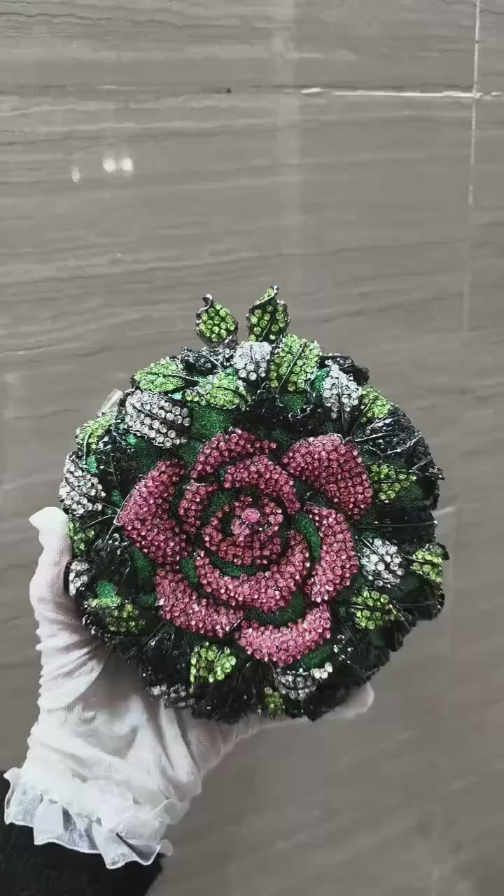 Floral Multicolored Clutch