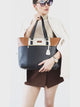 Geller Black Classic Tote Bag
