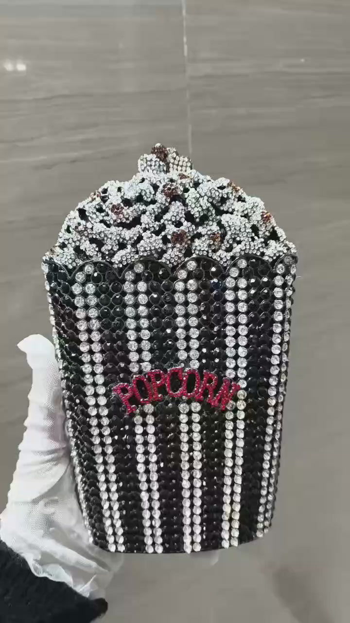 Popcorn Multicolored Clutch