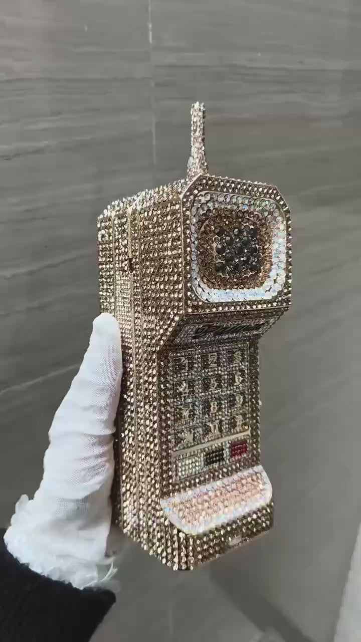 Phone Multicoloured Clutch