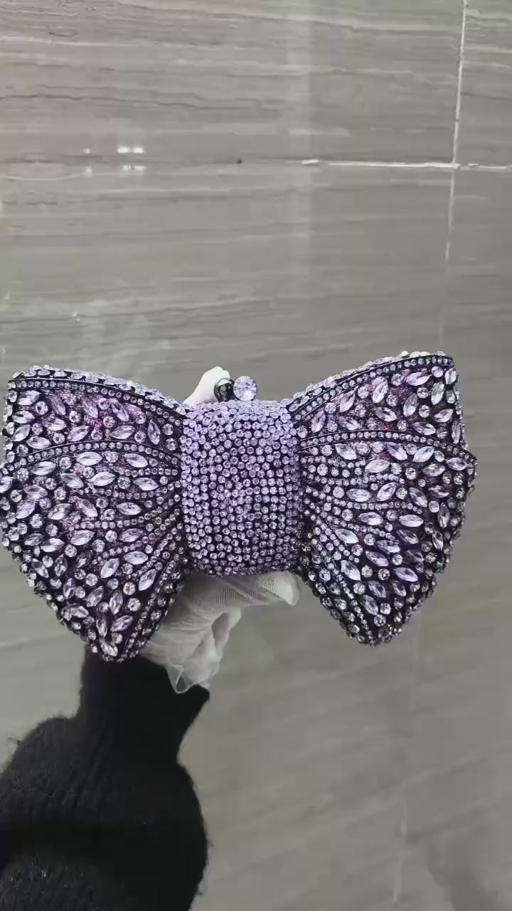 Bow Multicolor Clutch