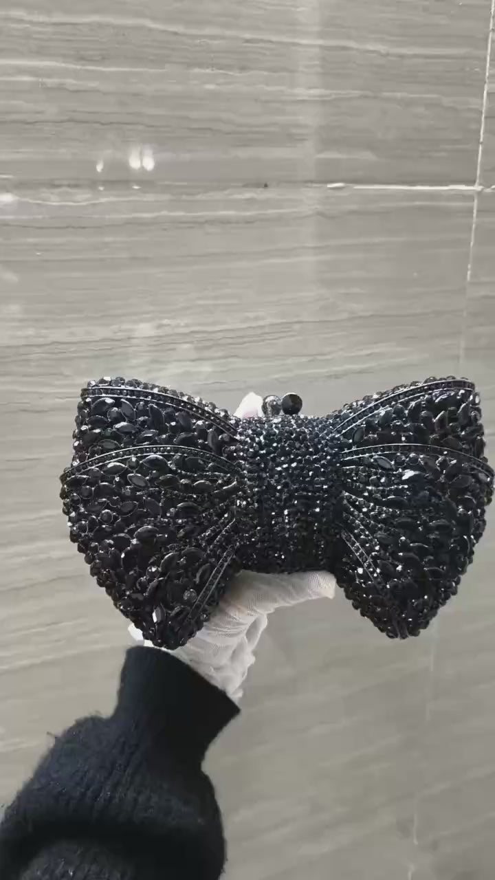 Bow Multicolor Clutch