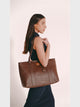 Ava Classic Brown Tote
