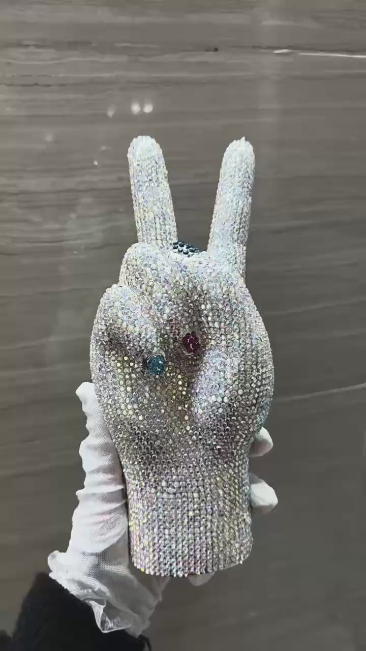 Peace Multicolor Clutch