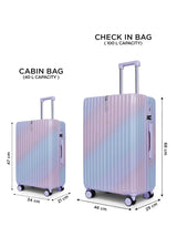 Unicorn Set Of Small & Large Luggage