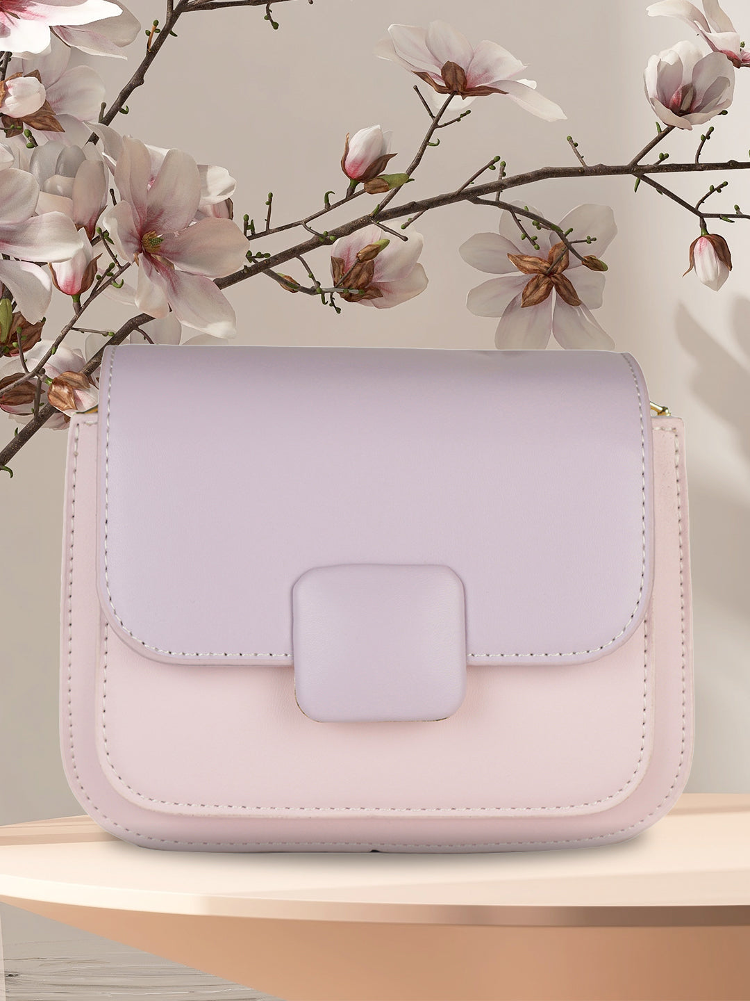 MINI WESST Women's Purple Sling Bag(MWHB124PP)
