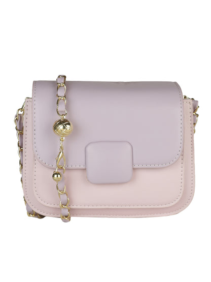 MINI WESST Women's Purple Sling Bag(MWHB124PP)