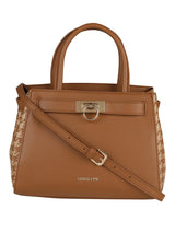 Women's Brown Handheld Bag