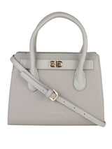 Women's Grey Handheld Bag