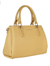 Women's Yellow Handheld Bag