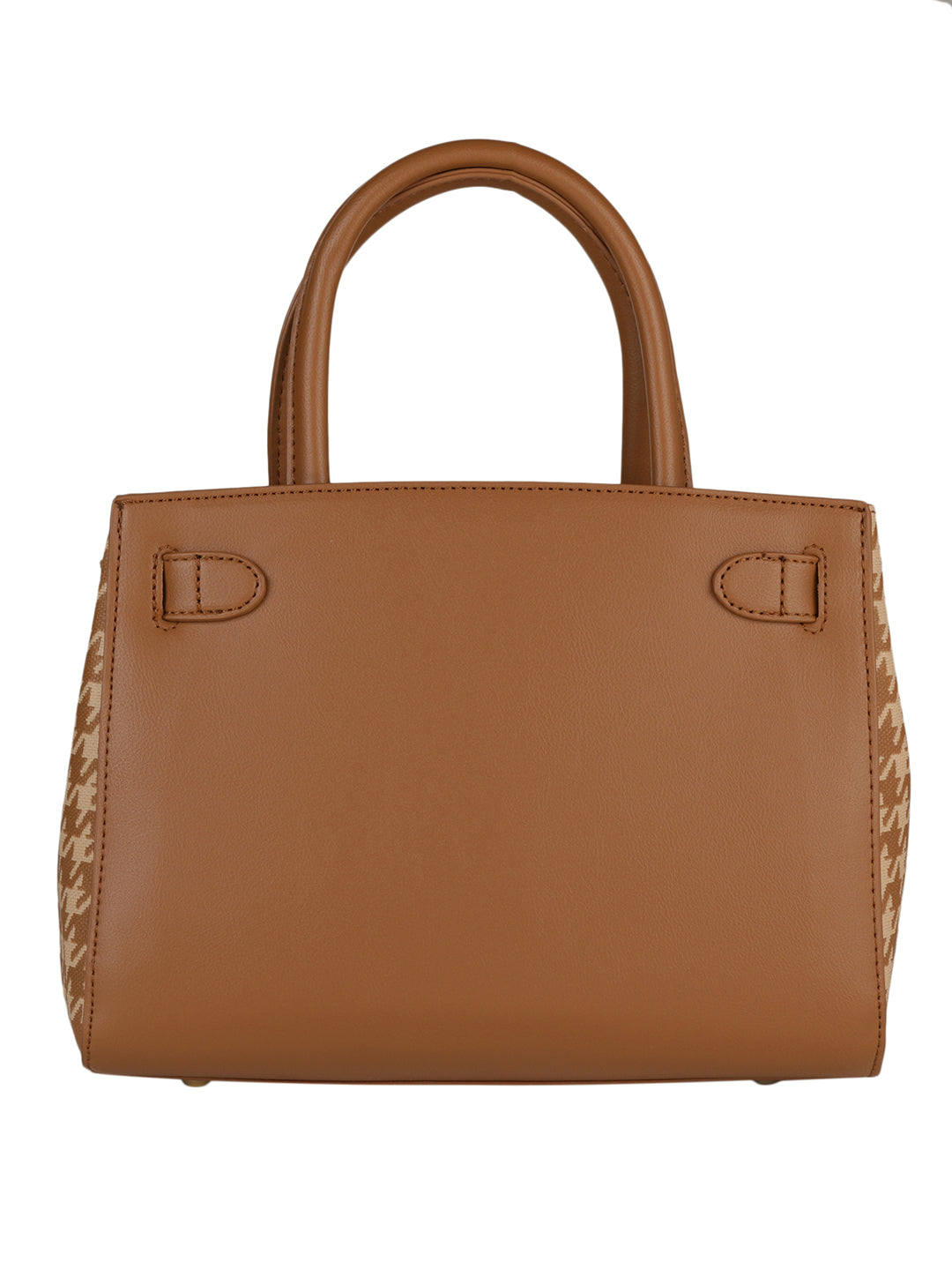 Women's Brown Handheld Bag