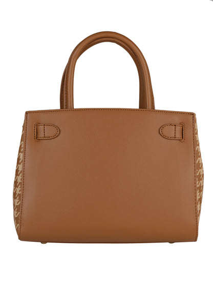 MINI WESST Women's Brown Handheld Bag(MWHB111BR)