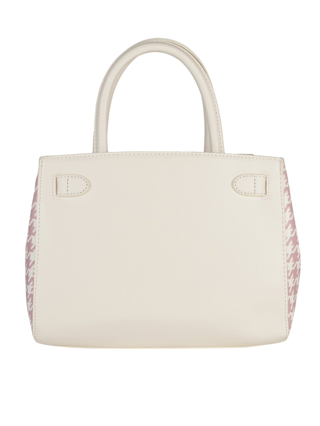 Women's White Handheld Bag