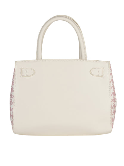 MINI WESST Women's White Handheld Bag(MWHB113WT)