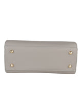 Women's Grey Handheld Bag