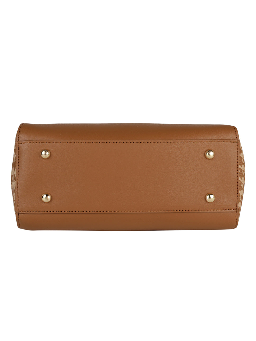 MINI WESST Women's Brown Handheld Bag(MWHB111BR)