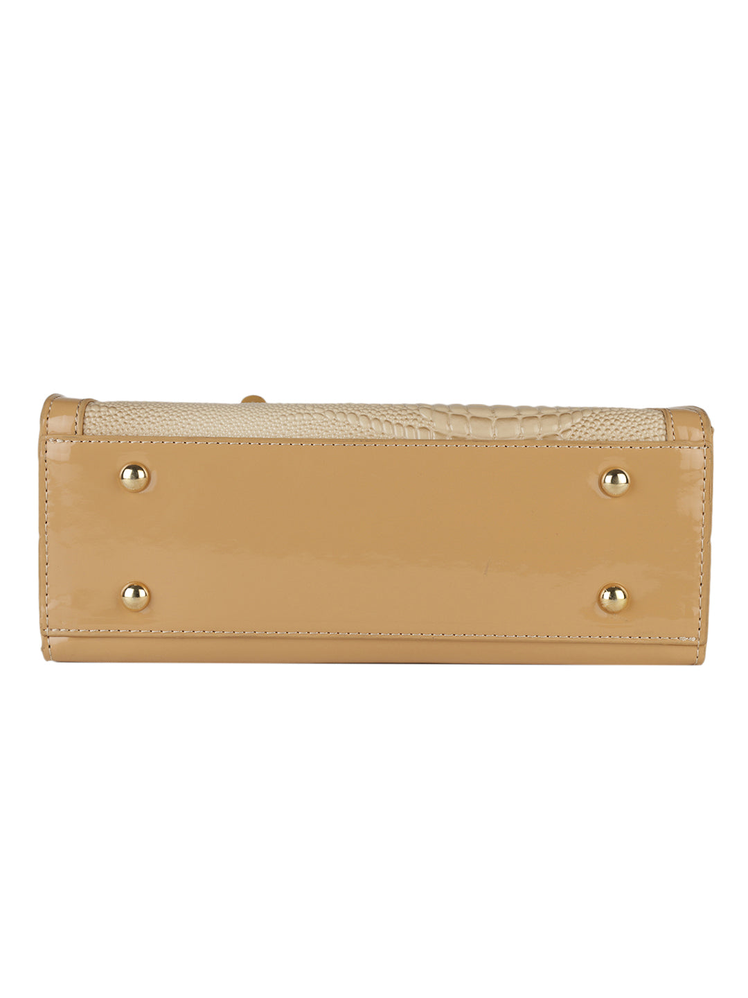 MINI WESST Women's Beige Handheld Bag(MWHB117BE)