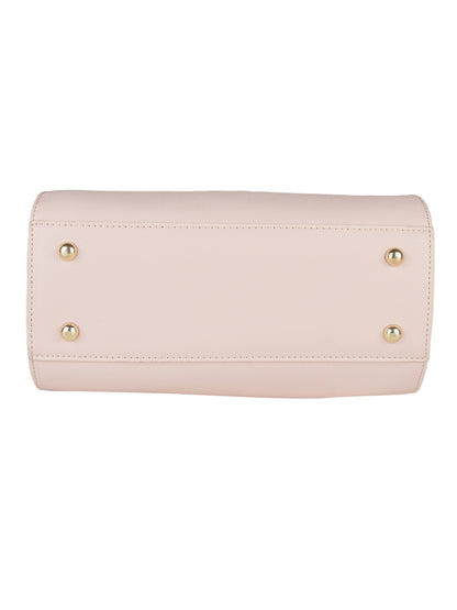 MINI WESST Women's Pink Handheld Bag(MWHB109PK)