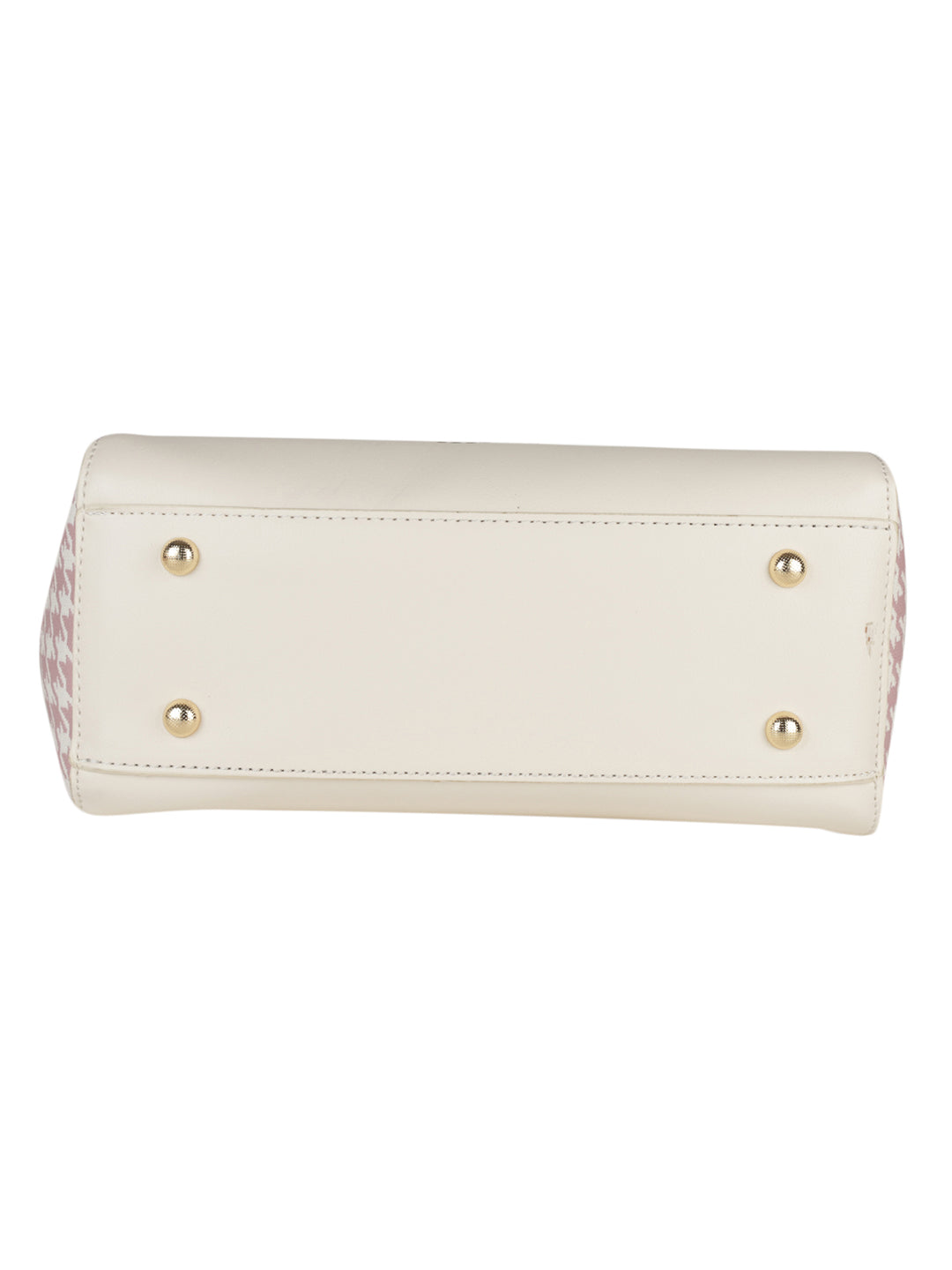 Women's White Handheld Bag