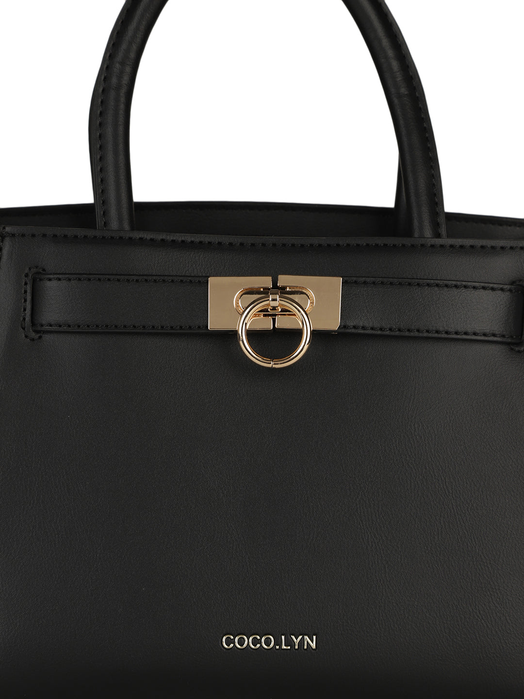 MINI WESST Women's Black Handheld Bag(MWHB110BL)