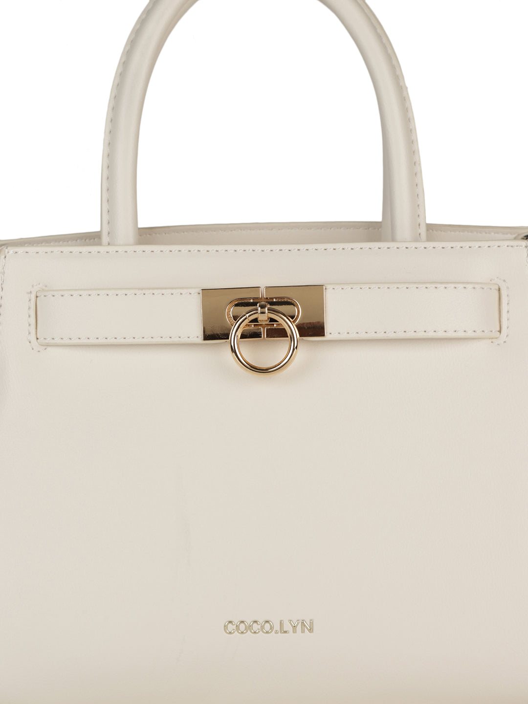 MINI WESST Women's White Handheld Bag(MWHB113WT)