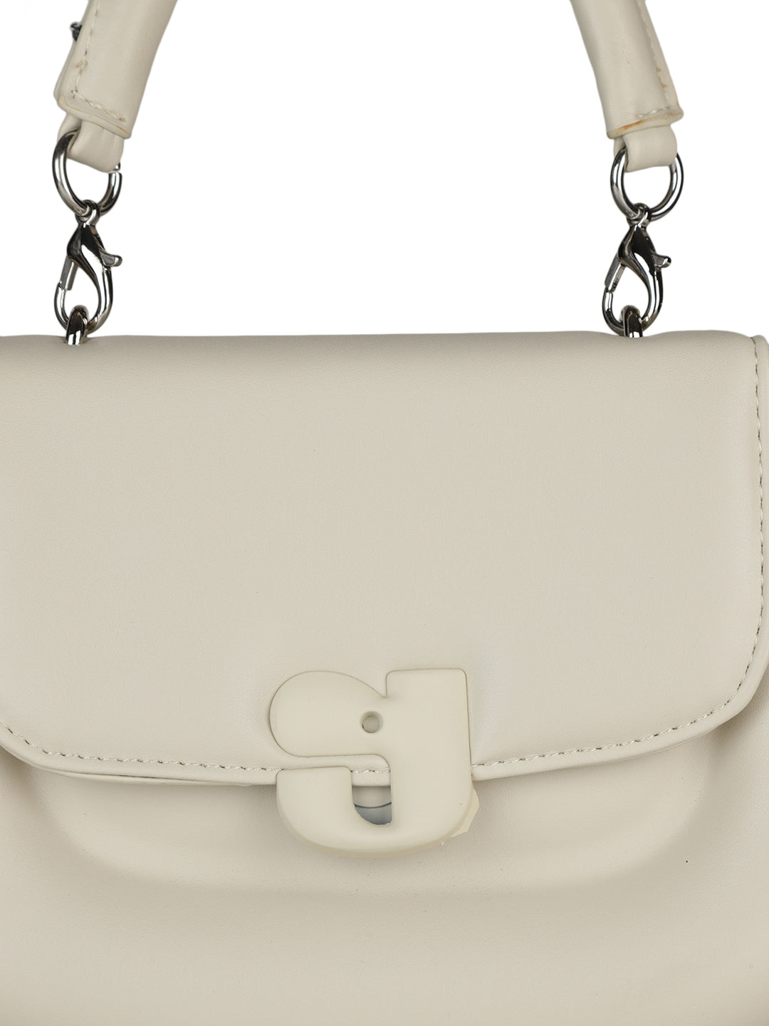 Women's White Sling Bag