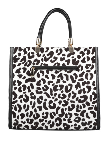 MINI WESST Women's Black Handbags(MWHB002COW)