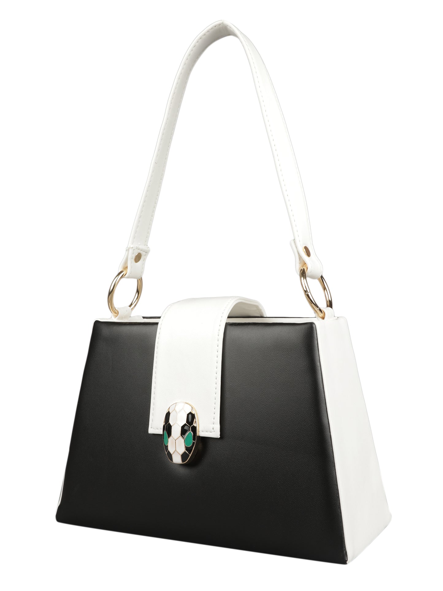 MINI WESST Women's Black Handbags(MWHB005BL)