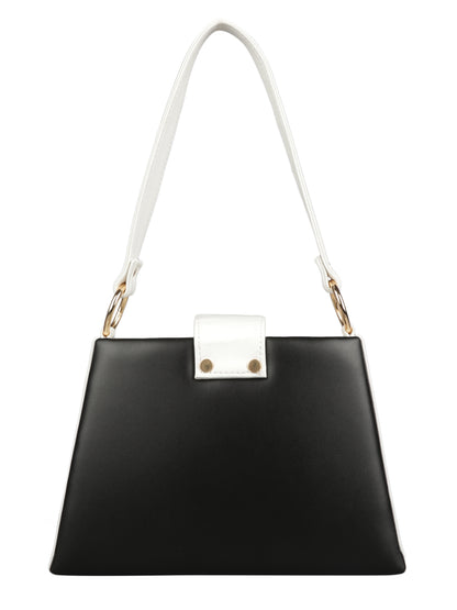 MINI WESST Women's Black Handbags(MWHB005BL)