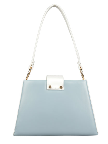 MINI WESST Women's Blue Handbags(MWHB006BB)