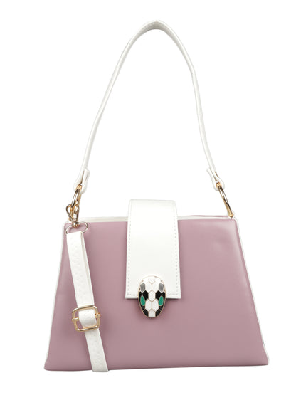MINI WESST Women's Pink Handbags(MWHB007PK)