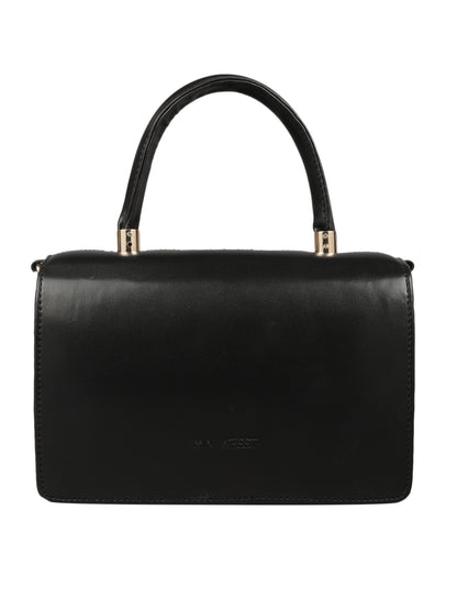 MINI WESST Women's Black Handbags(MWHB009BL)