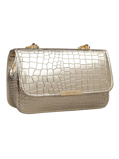 MINI WESST Women's Rose Gold Handbags(MWHB020RG)