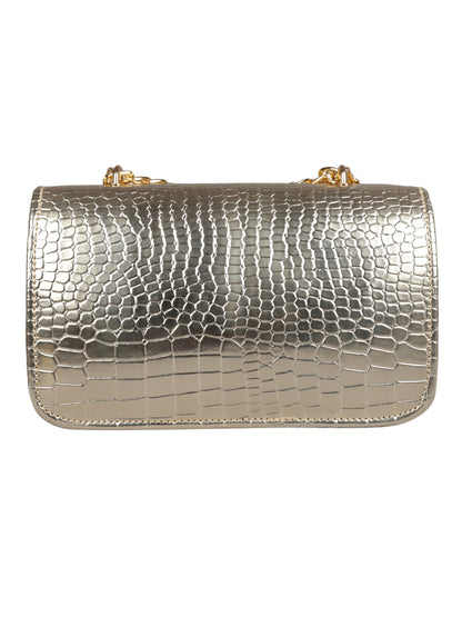 MINI WESST Women's Rose Gold Handbags(MWHB020RG)