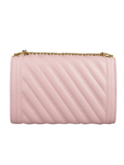 MINI WESST Women's Pink Handbags(MWHB022PK)