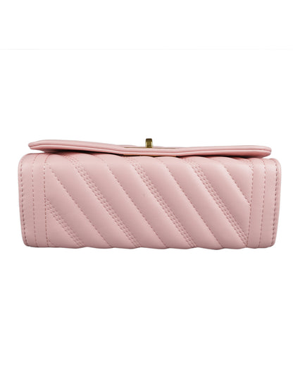 MINI WESST Women's Pink Handbags(MWHB022PK)