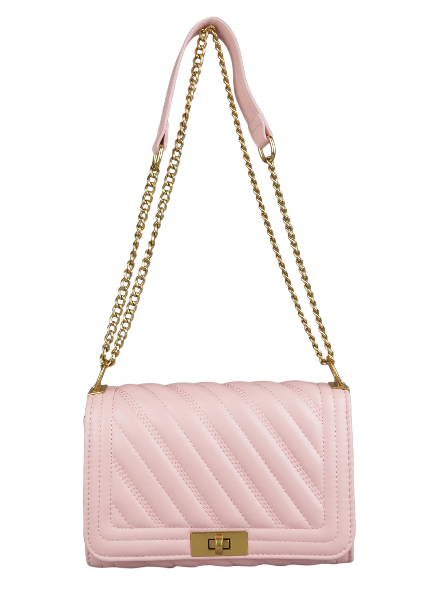 MINI WESST Women's Pink Handbags(MWHB022PK)
