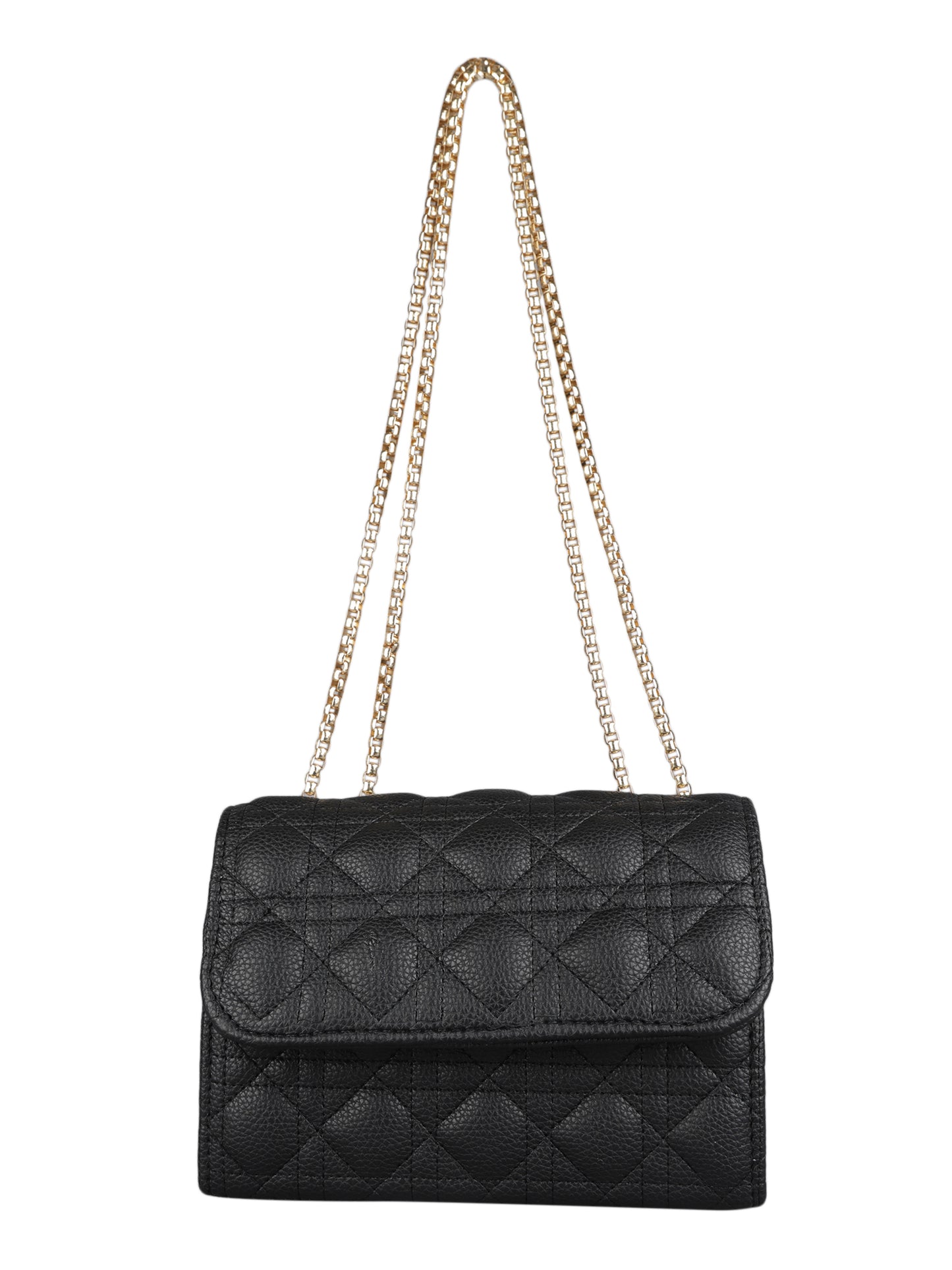 MINI WESST Women's Black Handbags(MWHB033BL)