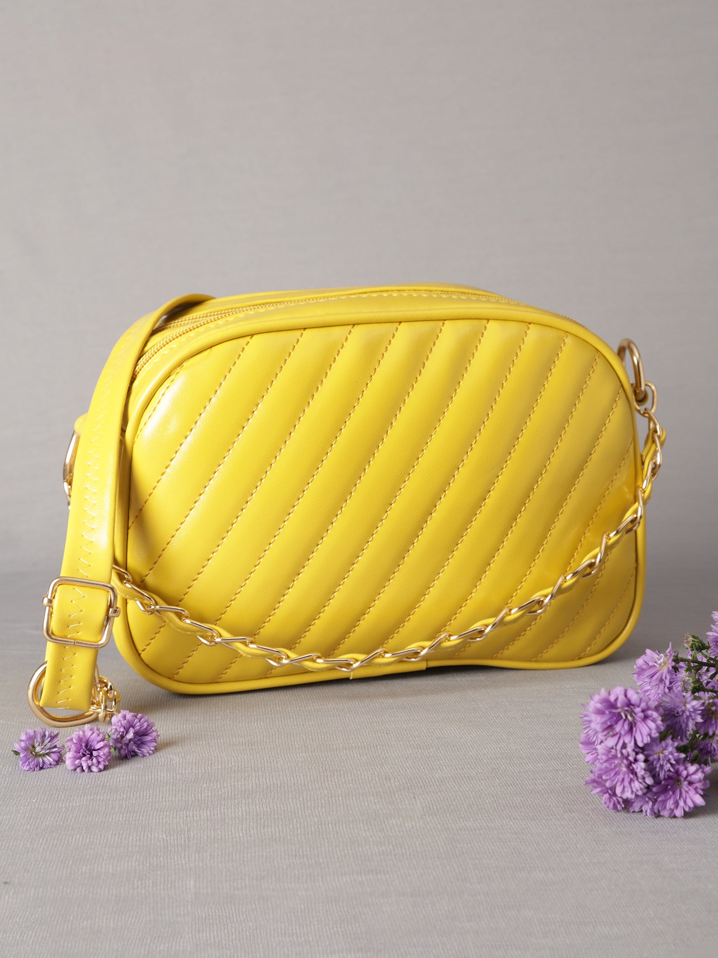 MINI WESST Women's Yellow Handbags(MWHB038YL)