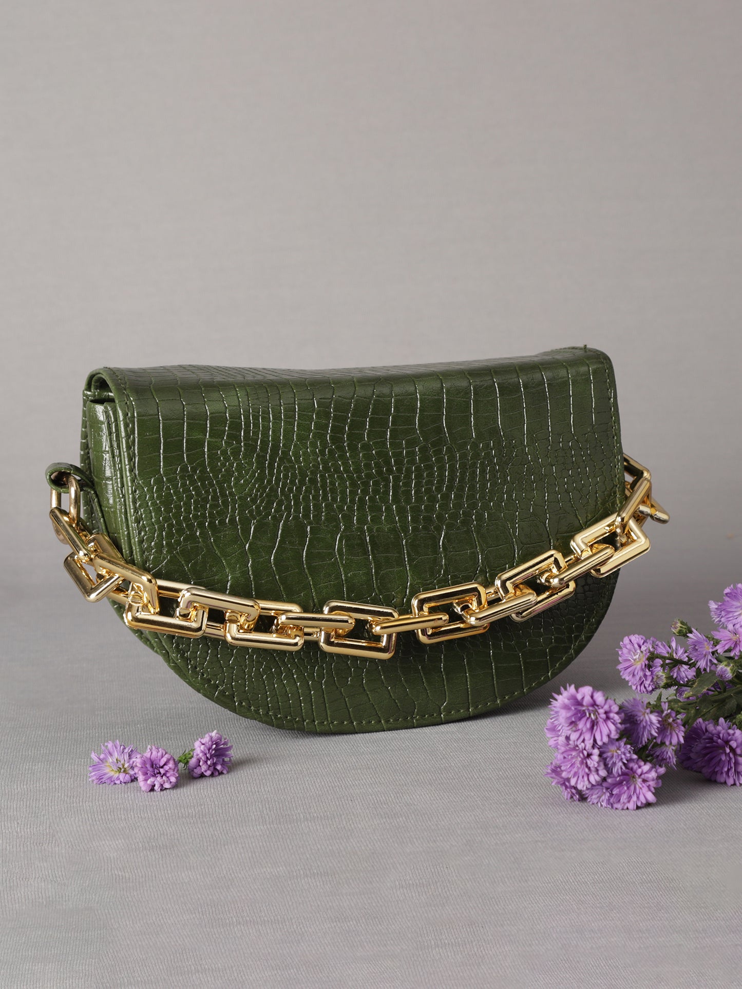 MINI WESST Women's Green Handbags(MWHB041GR)