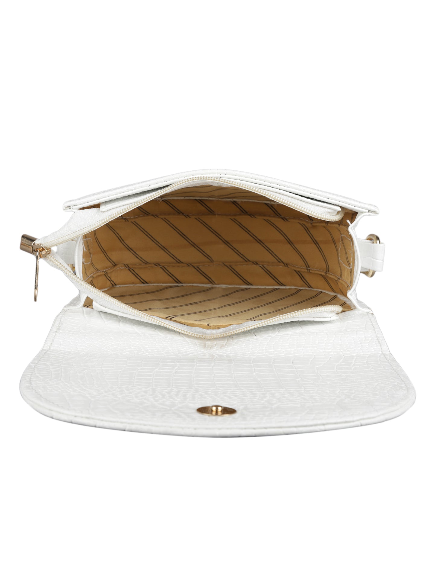 MINI WESST Women's White Handbags(MWHB042WT)