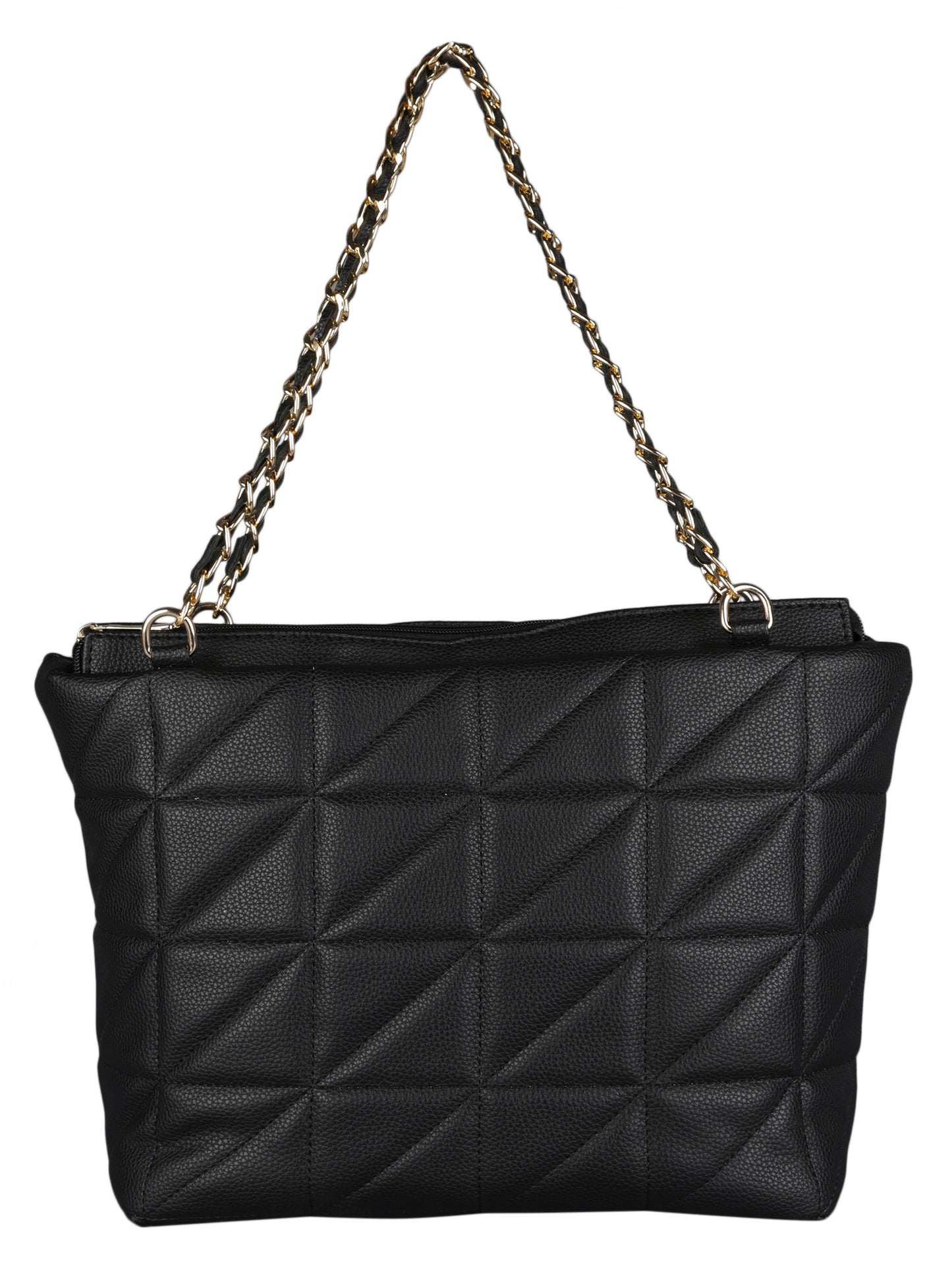 MINI WESST Women's Black Handbags(MWHB058BL)