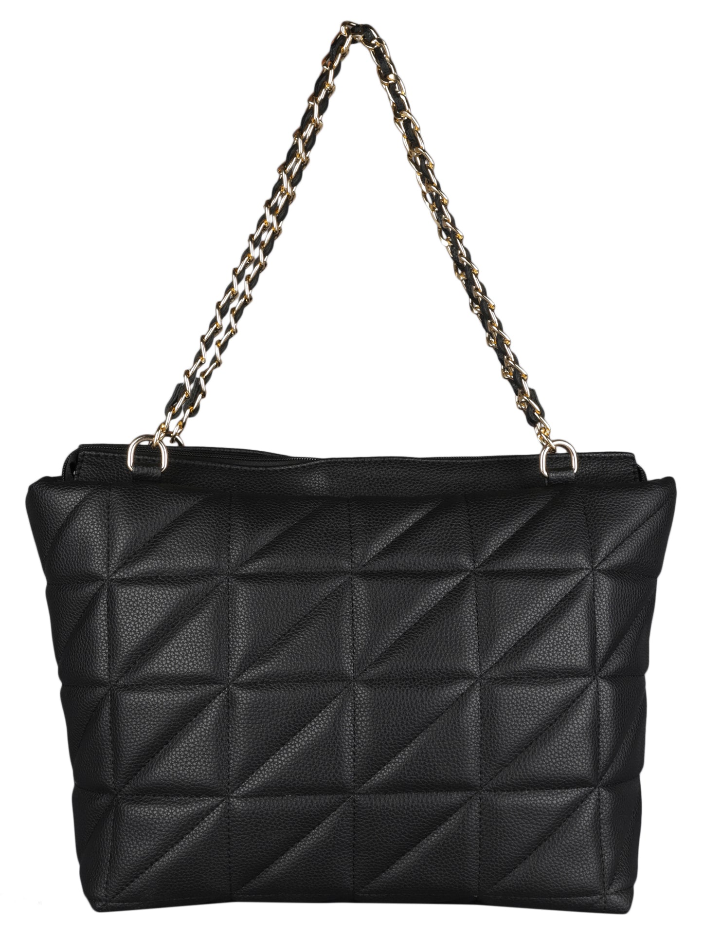 MINI WESST Women's Black Handbags(MWHB058BL)