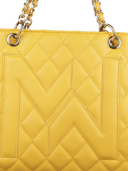MINI WESST Women's Yellow Handbags(MWHB064YL)