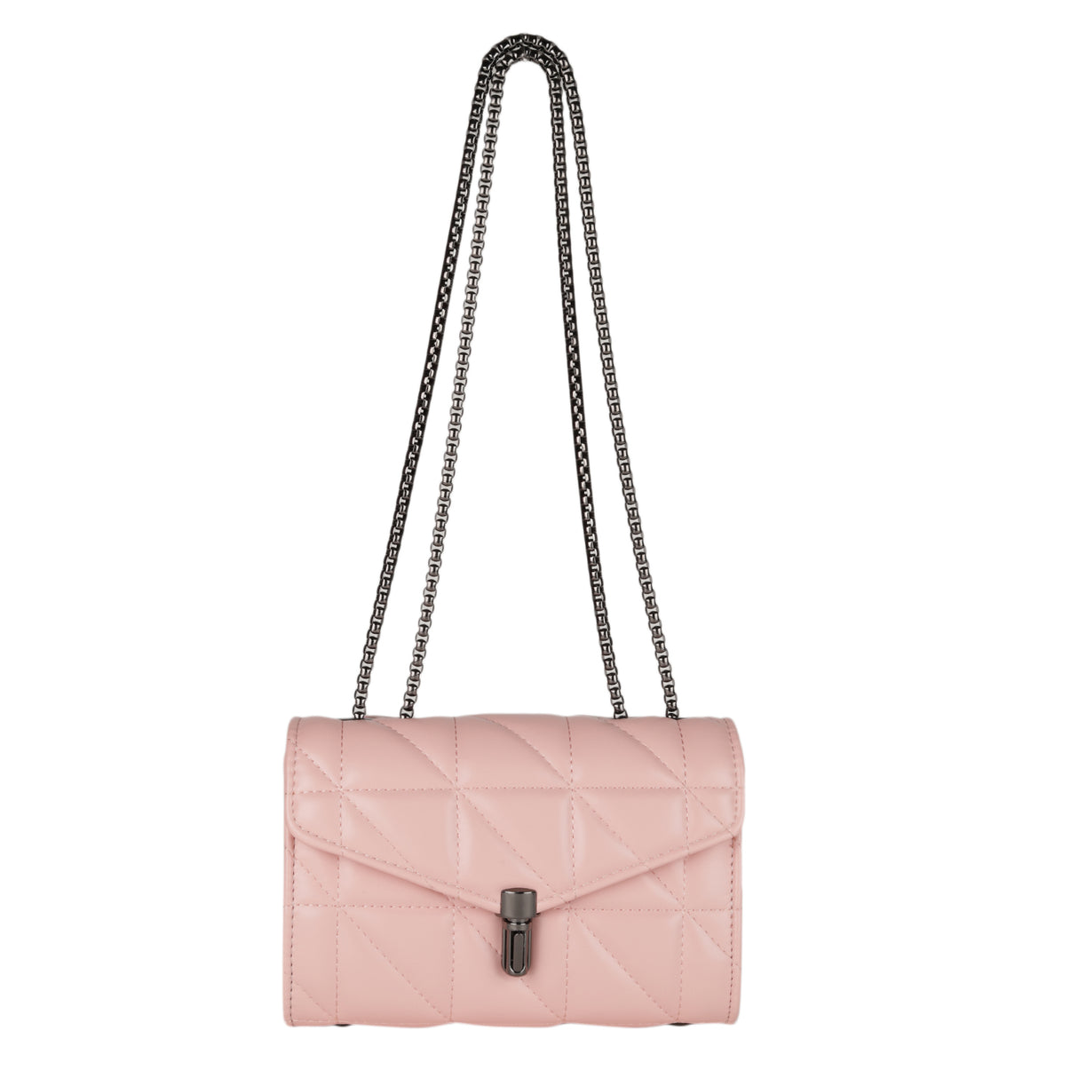 Women's Pink Sling And Cross Bags