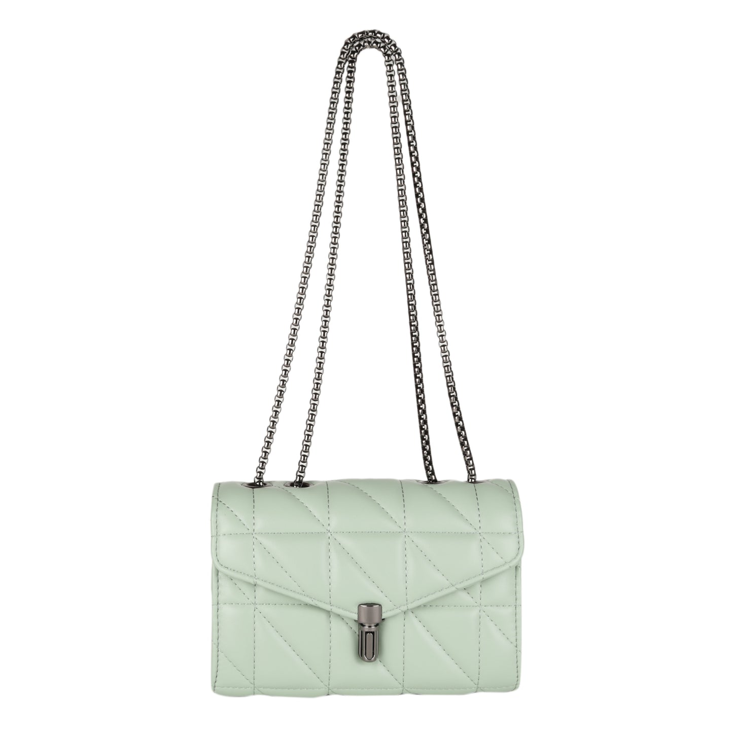 MINI WESST Women's Green Sling And Cross Bags(MWHB070GR)