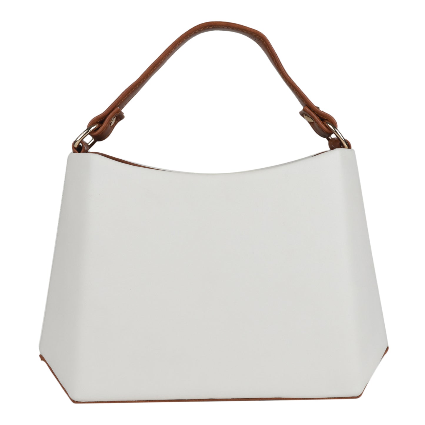 MINI WESST Women's White Handbags(MWHB086WT)