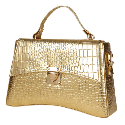 MINI WESST Women's Rose Gold Handbags(MWHB088RG)